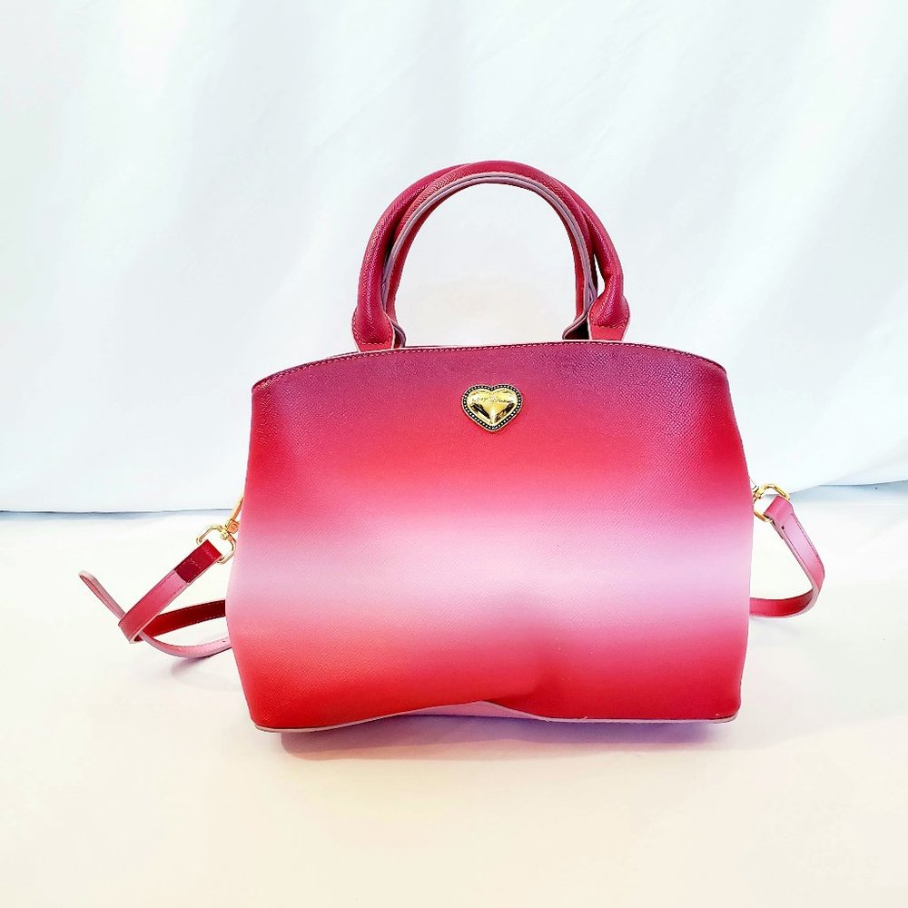 Betsy Johnson Gigi Triple Compartment Satchel